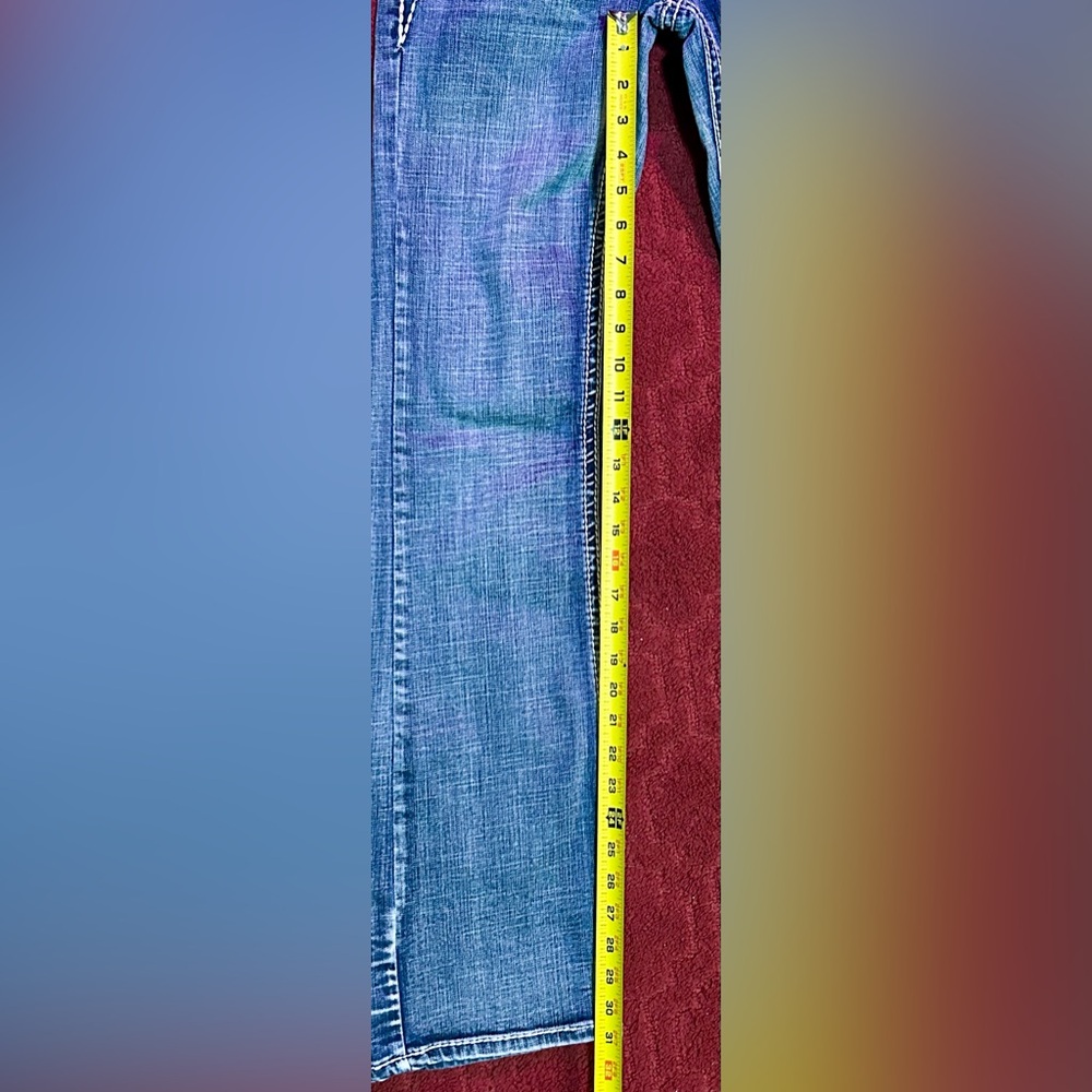 🌟🌟EUC🌟🌟 ROSE BOOT CUT SIZE 26/34 Classic Woman’s Blue Jeans - Picture 11 of 13